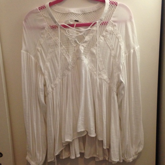 Free People Don't Let Go Pheasant Blouse - Picture 3 of 5